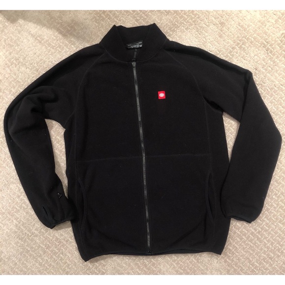 686 Other - 686 Smarty Technology Black Fleece Zip Up Size XL
